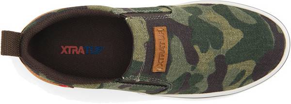 エクストラタフ レディース シューズ XtraTuf Women's Canvas Sharkbyte Deck Shoes - Camo_3