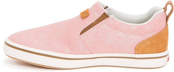 エクストラタフ レディース シューズ XtraTuf Women's Canvas Sharkbyte Deck Shoes - Salmon_2