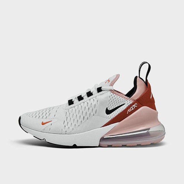 ナイキ レディース スニーカー Women's Nike Air Max 270 Casual Shoes - White/Black/Pink Oxford/Burnt Sunrise