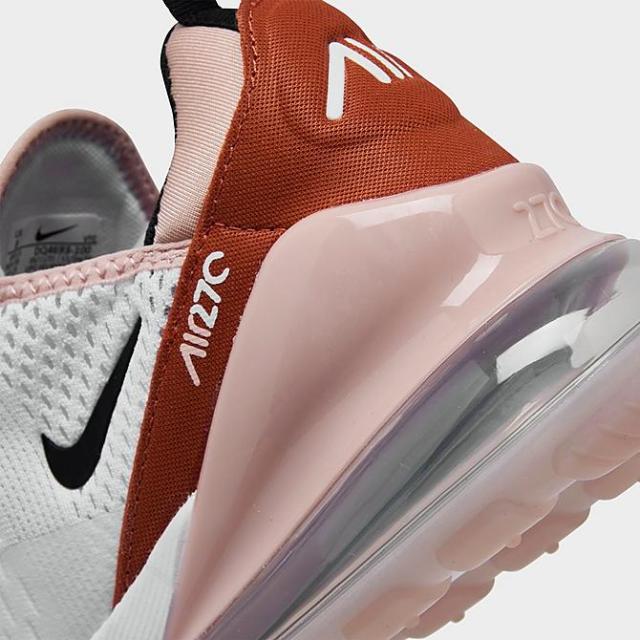 ナイキ レディース スニーカー Women's Nike Air Max 270 Casual Shoes - White/Black/Pink Oxford/Burnt Sunrise_2