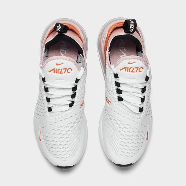 ナイキ レディース スニーカー Women's Nike Air Max 270 Casual Shoes - White/Black/Pink Oxford/Burnt Sunrise_4