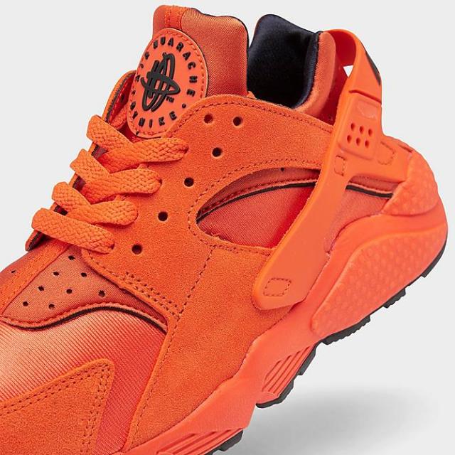 ナイキ レディース スニーカー Women's Nike Air Huarache Casual Shoes - Rush Orange/Black/Guava Ice_2