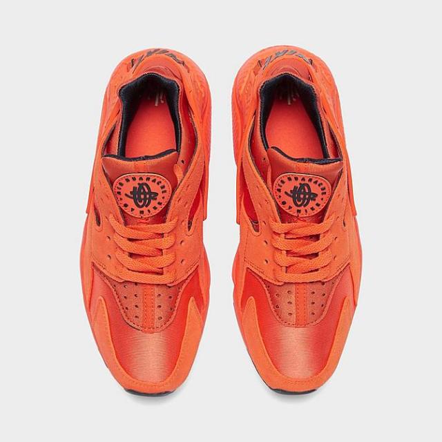 ナイキ レディース スニーカー Women's Nike Air Huarache Casual Shoes - Rush Orange/Black/Guava Ice_4