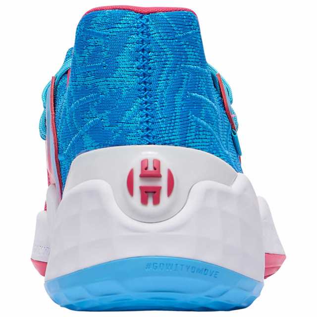 Harden 4 Bright Blue/Real Pink/Whiteメインカラーブルーピンク