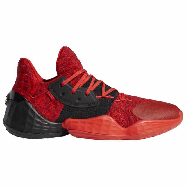 アディダス メンズ ハーデン ボリューム４ バッシュ adidas Harden Vol.4 - Red/Black/Power Red
