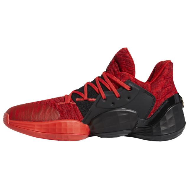 アディダス メンズ ハーデン ボリューム４ バッシュ adidas Harden Vol.4 - Red/Black/Power Red_1