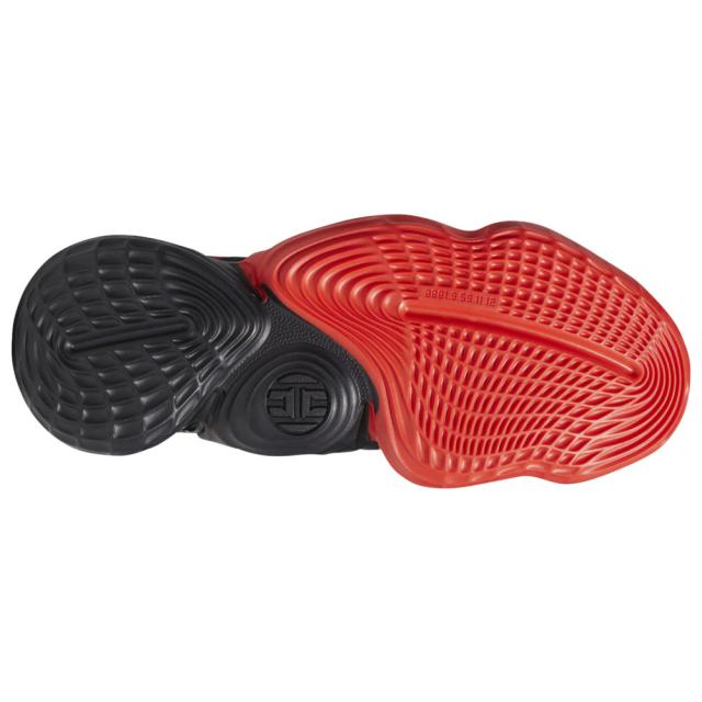 アディダス メンズ ハーデン ボリューム４ バッシュ adidas Harden Vol.4 - Red/Black/Power Red_3