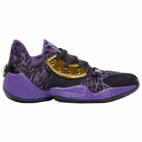 アディダス キッズ/レディース ハーデン４ adidas Harden Vol. 4 GS バッシュ Black/Silver Met/Action Purple