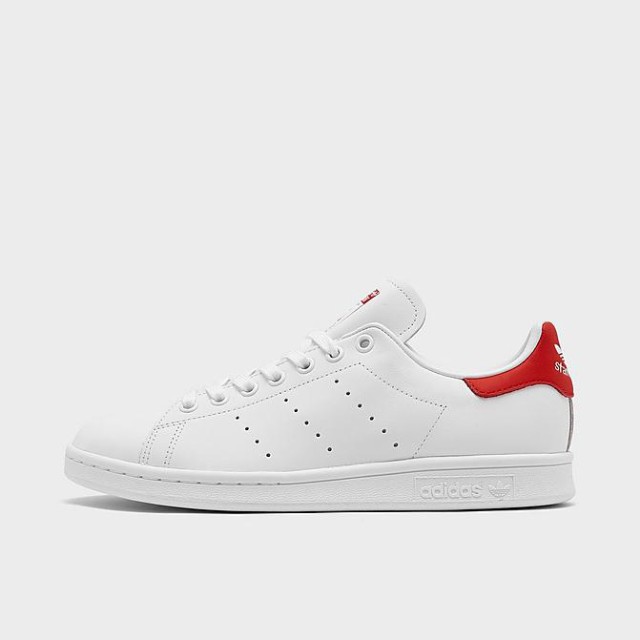 アディダス スタンスミス メンズ adidas Originals Stan Smith スニーカー White/White/Lush Redの通販は