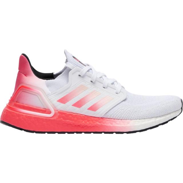 アディダス メンズ ウルトラブースト adidas Ultraboost 20 ランニングシューズ Footwear White/Core Black/Signal Pink