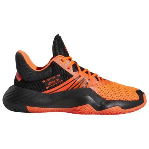 アディダス キッズ/レディース adidas D.O.N. Issue 1 GS バッシュ Black/Solar Red/Black