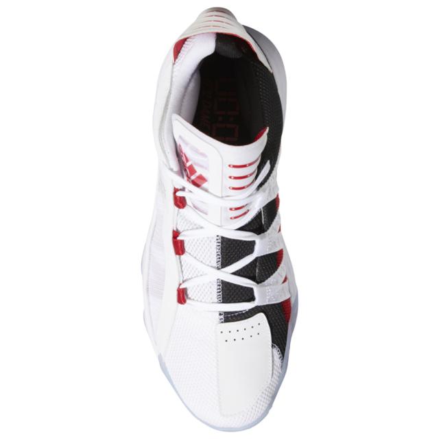 アディダス メンズ デイム６ adidas Dame 6 バッシュ White/Scarlet/Black アディダス メンズ デイム6 adidas Dame 6 バッシュ White/Scarlet/Black