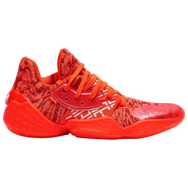 アディダス メンズ ハーデン ボリューム４ adidas Harden Vol.4 バッシュ Scarlet/White/Solar Red