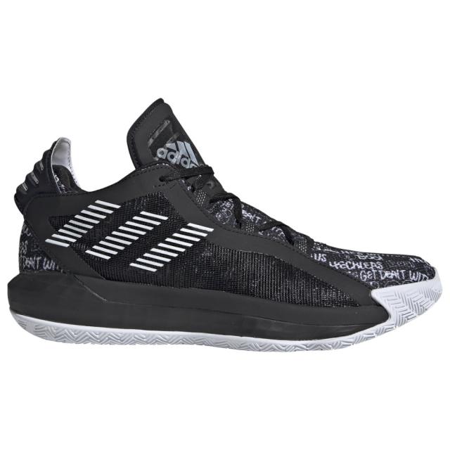 アディダス メンズ デイム6 adidas Dame 6 バッシュ Black/Whiteの通販は