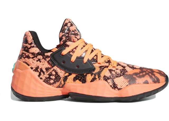 アディダス メンズ ハーデン ボリューム４ adidas Harden Vol. 4 バッシュ Signal Coral/Core Black