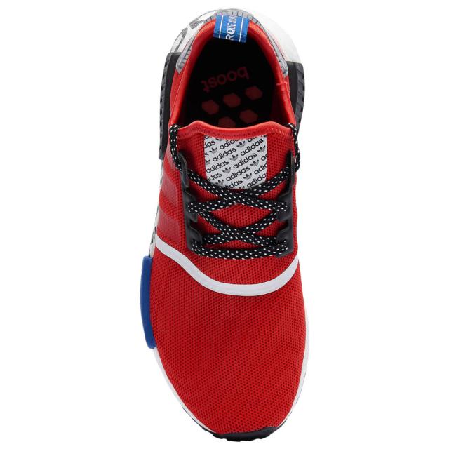 アディダス メンズ スニーカー adidas Originals NMD R1 ランニングシューズ Active Red/Black/Royal_2