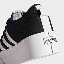 アディダス オリジナルス レディース adidas Originals Nizza Platform スニーカー Black/Whit