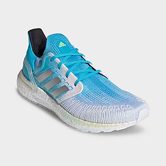 アディダス メンズ ウルトラブースト ２０ adidas Ultra Boost 20 ランニングシューズ White/Silver Metallic_1
