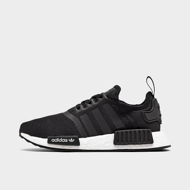 アディダス オリジナルス キッズ/レディース adidas Originals NMD R1 GS スニーカー Black/Whiteの通販は