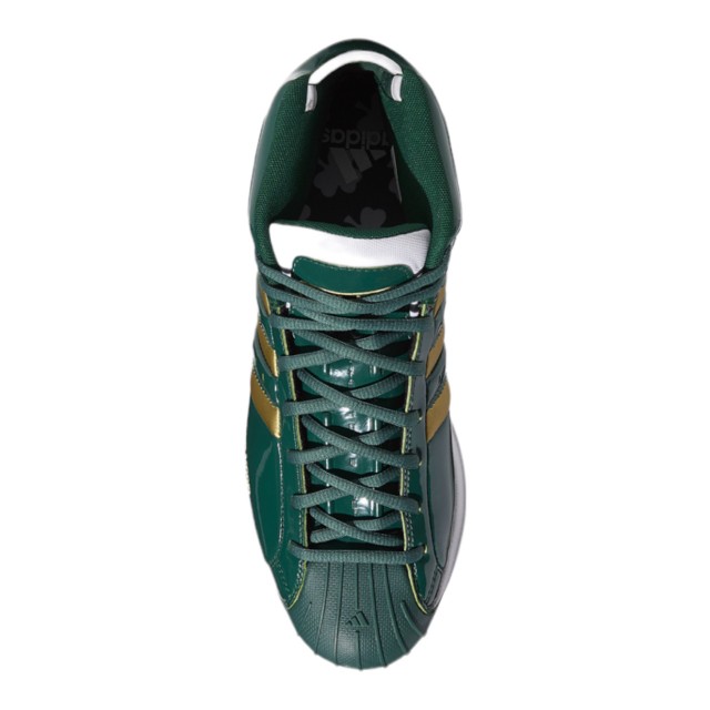 アディダス メンズ バッシュ プロモデル adidas Pro Model 2G - Green/Gold/White 緑 グリーン ゴールド  バスケットシューズ｜au PAY マーケット