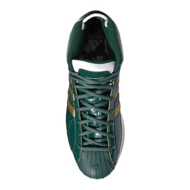 Adidas superstar outlet green gold