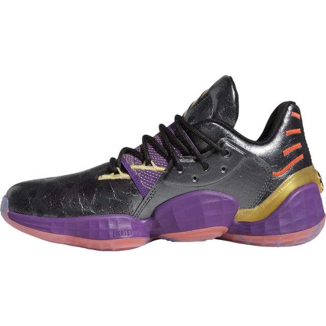 アディダス メンズ ハーデンボリューム４ adidas Harden Vol. 4 バッシュ Night Metallic/Glory Purple/Solar Red_1