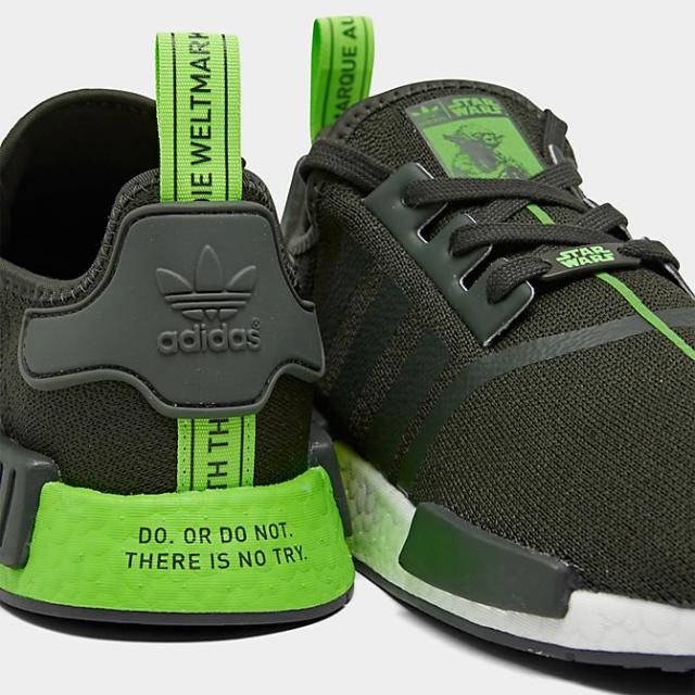アディダス メンズ スニーカー adidas NMD Ranner R1 ランニングシューズ Yoda/Green/Yellow_2