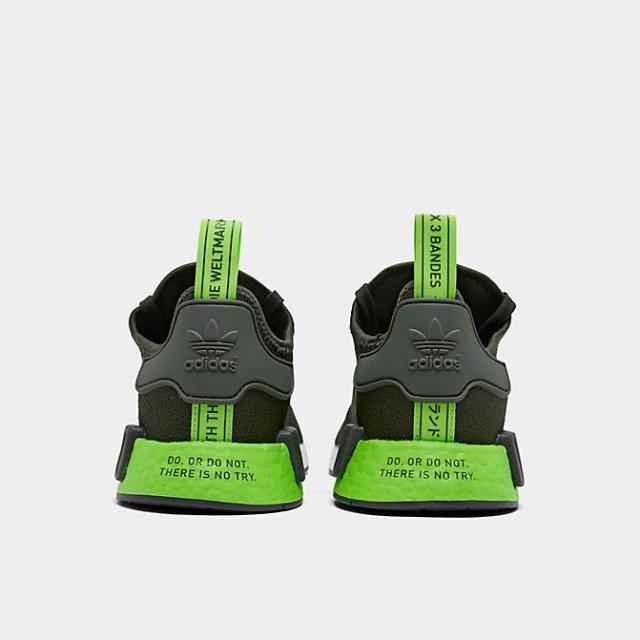 アディダス メンズ スニーカー adidas NMD Ranner R1 ランニングシューズ Yoda/Green/Yellow_3