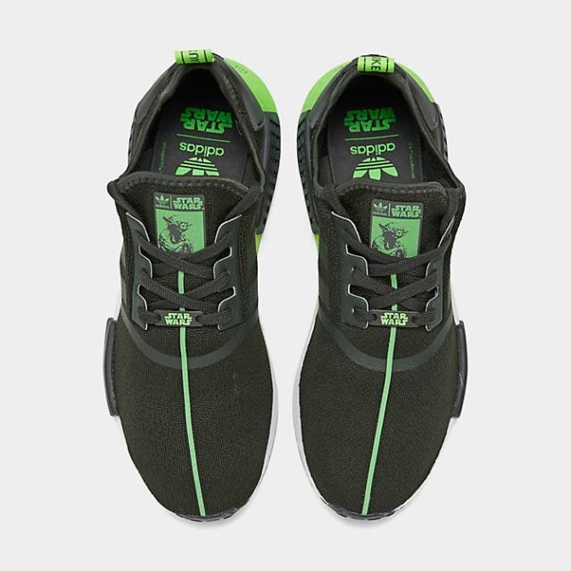 アディダス メンズ スニーカー adidas NMD Ranner R1 ランニングシューズ Yoda/Green/Yellow_4