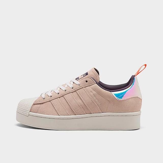 アディダス オリジナルス レディース adidas Originals Superstar Bold スニーカー White/Signal Coral/Icey Pink