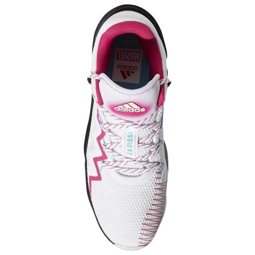 アディダス メンズ バッシュ adidas D.O.N. ISSUE #2 - White/Core Black/Core Black_2