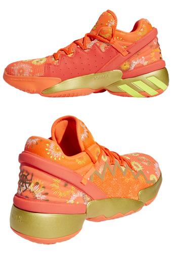 アディダス メンズ バッシュ adidas D.O.N. ISSUE #2 - Solar Red/Gold Metallic/Solar Yellow_1