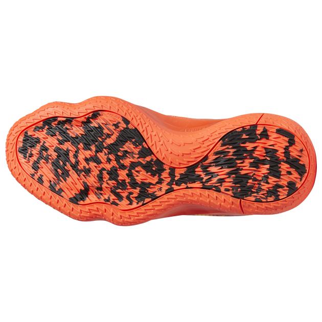 アディダス メンズ バッシュ adidas Dame 7 - Solar Red/Core Black/Yellow_4