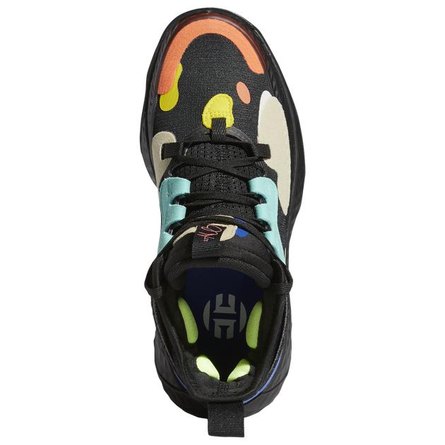 アディダス キッズ ハーデン５ バッシュ adidas Harden Vol. 5 GS - Black/White/Blue_3