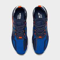 アディダス オリジナルス メンズ adidas Originals ZX 2K Boost ランニングシューズ Blue/Blue/Indigo_4