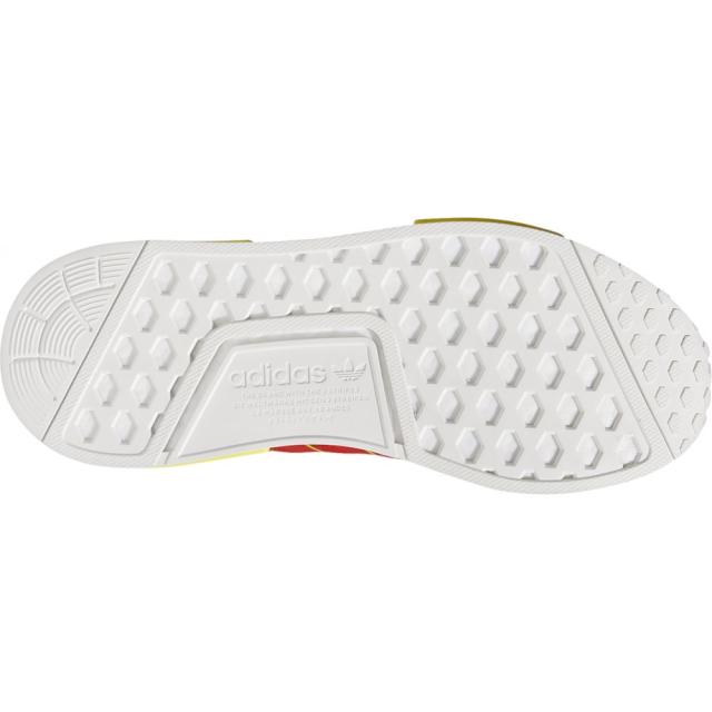 アディダス メンズ スニーカー adidas Originals NMD R1 ランニングシューズ Active Red/Bright Yellow/White_3