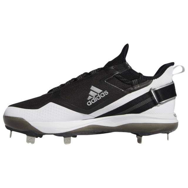 アディダス メンズ 野球 スパイク adidas Icon 7 Boost - Black/White/Metallic Silver