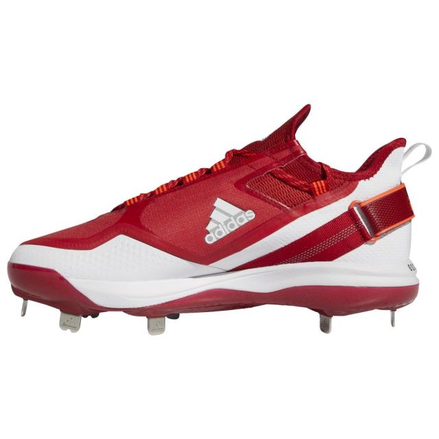 アディダス メンズ 野球 スパイク adidas Icon 7 Boost - White/Team Power Red/Solar Red