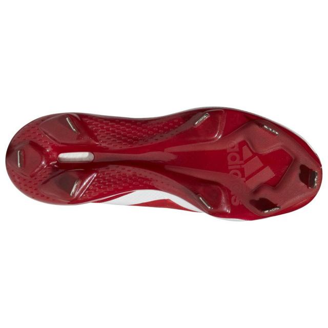 アディダス メンズ 野球 スパイク adidas Icon 7 Boost - White/Team Power Red/Solar Red
