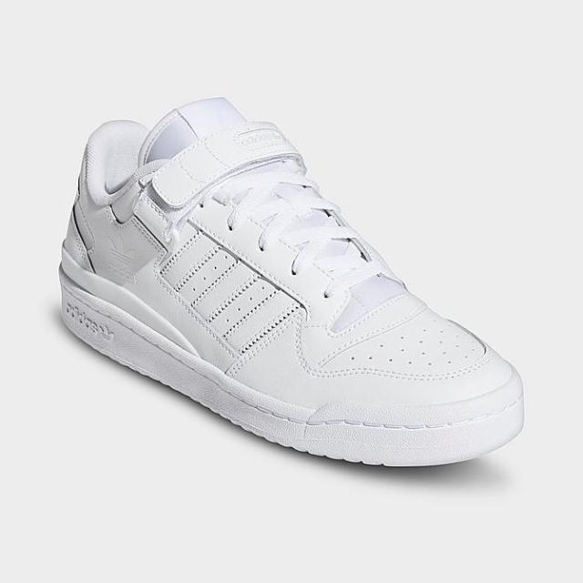 アディダス メンズ スニーカー Adidas Originals Forum Low - White/White/Whiteの通販は