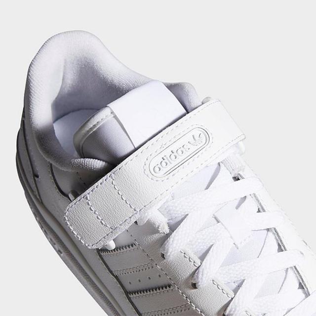 アディダス メンズ スニーカー Adidas Originals Forum Low - White/White/Whiteの通販は