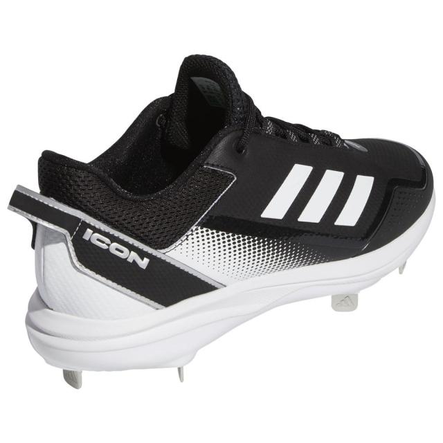 アディダス メンズ 野球 スパイク adidas Icon 7 - White/Black/Metallic Silver