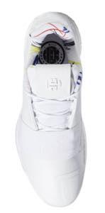 アディダス メンズ ハーデン ボリューム３ adidas Harden Vol. 3 バッシュ Volume 3 White/Black_2