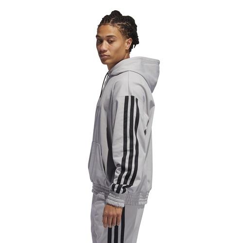 アディダス メンズ パーカー adidas Legend Fleece Hoodie - Medium Grey Heather_2