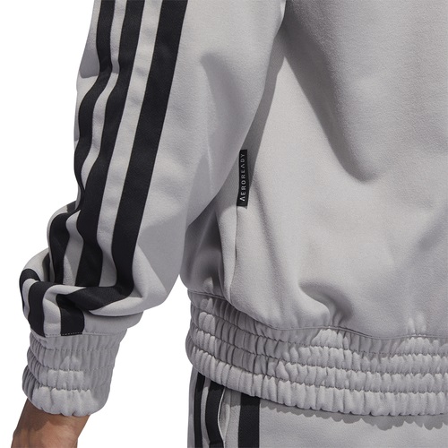 アディダス メンズ パーカー adidas Legend Fleece Hoodie - Medium Grey Heather_5