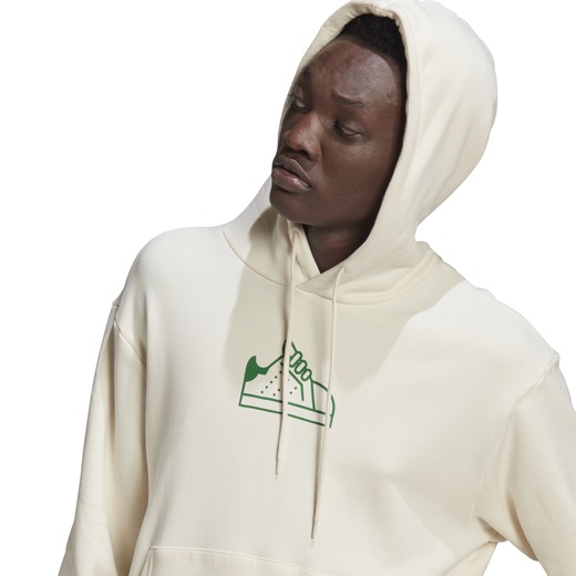 アディダス メンズ パーカー adidas Stan Pullover Hoodie - Beige