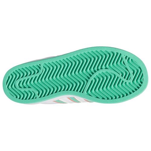 アディダス キッズ ジュニア スニーカー adidas Originals Superstar PS - White/Green