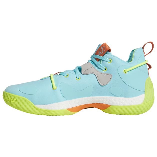 アディダス メンズ バッシュ adidas Harden Vol 6 - Blue/Yellow/Grey_1