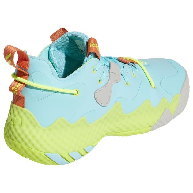 アディダス メンズ バッシュ adidas Harden Vol 6 - Blue/Yellow/Grey_2