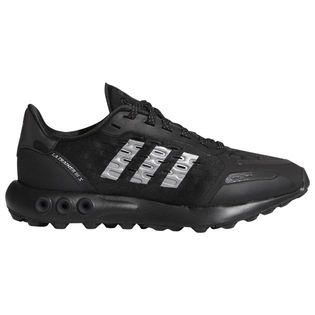 アディダス キッズ スニーカー adidas Originals LA Trainer III GS - Black/Silver